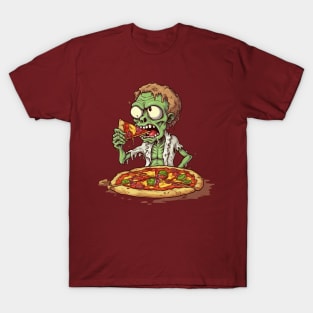 Pizza Zombie: Science Gourmet T-Shirt